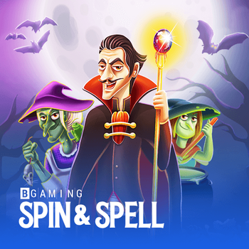 Spin and spell Logo