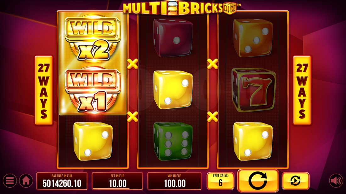Multi Bricks Dice